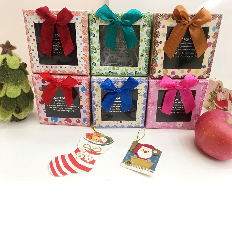 Wholesale square Korean lovely fashion gift box creative square Christmas apple box gift box