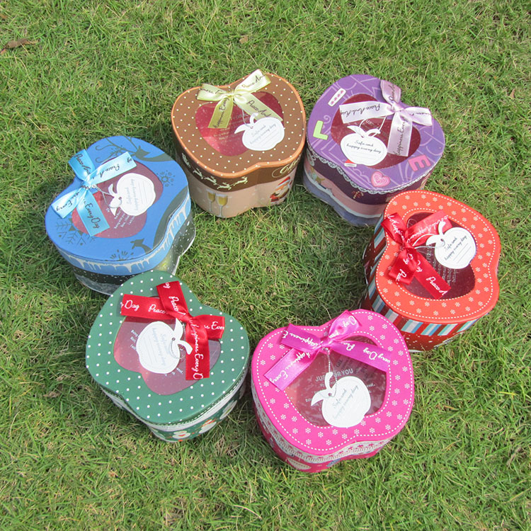 J5001 Korean creative apple style apple box gift box valentine&#039;s day Christmas box