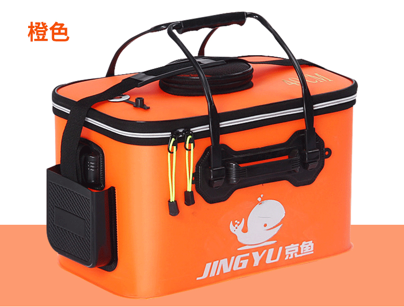 Factory Wholesale Eva Folding Thickening Fishing Bucket Fish Bucket Multi-Functional Fishing Box Fishing Gear Special Offer Live Fish Bucket