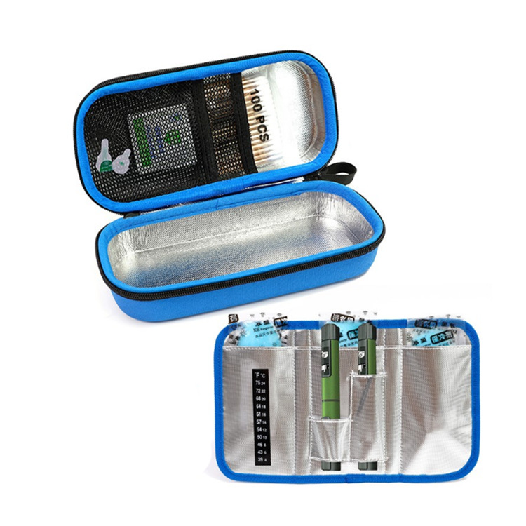 Insulin Frozen Box Outdoor Eva Ice Pack Ice Pack Portable Refrigeration Portable Medicine Small Insulated Bag