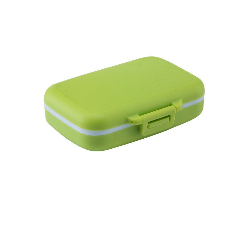Baby's Milk Teeth Box Green Pp Plastic Box with Eva Ring Lining Teeth Storage Collection House Children's Adult Ceremony