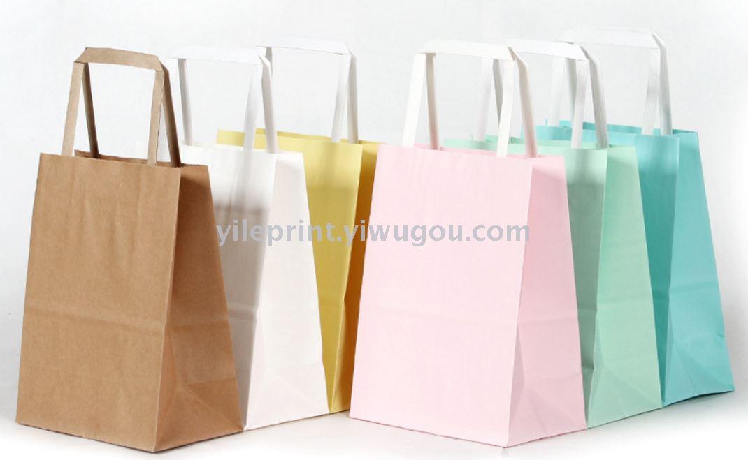 Plain kraft paper bags, gift bags, paper bags