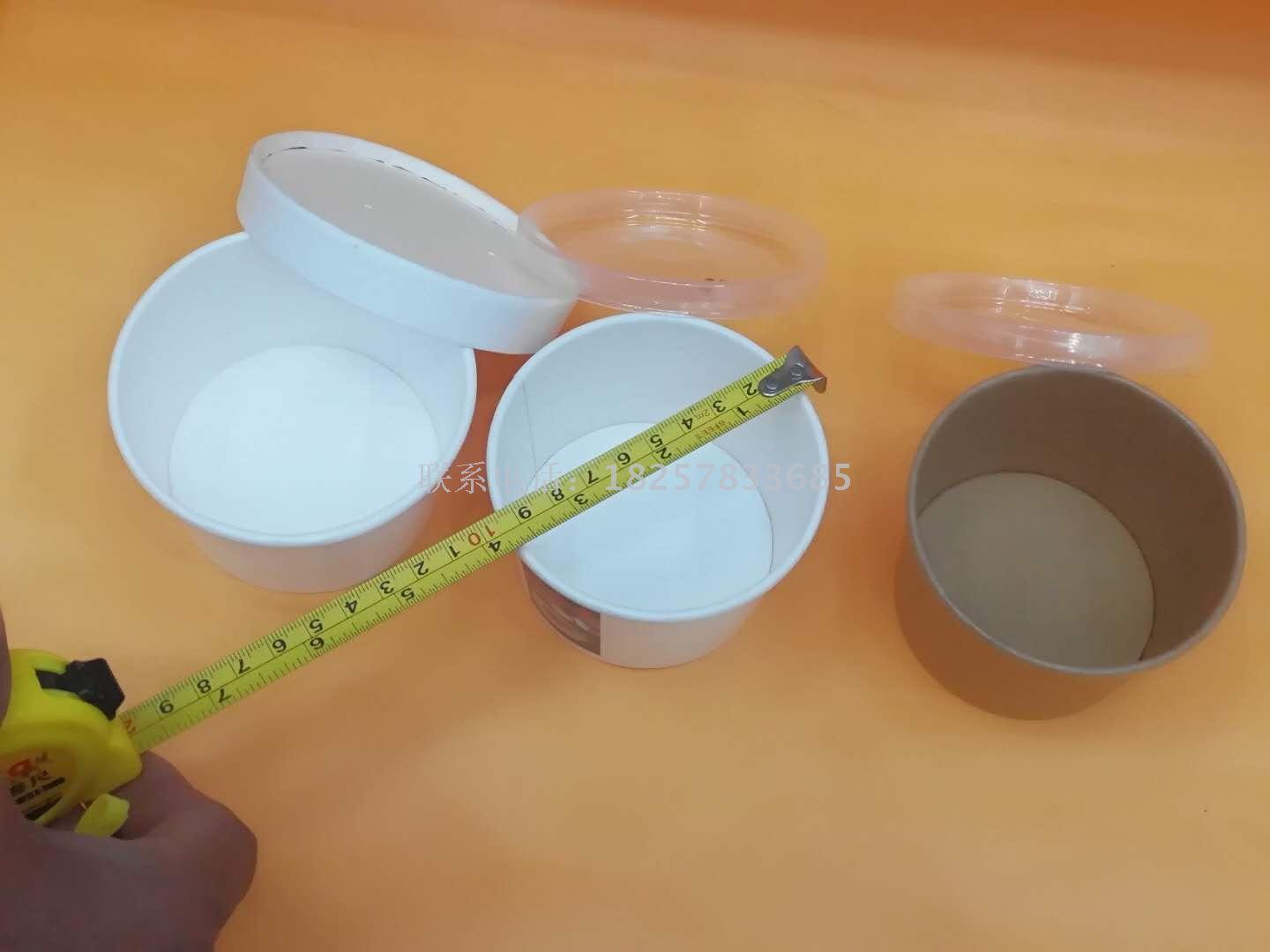 Disposable Kraft Paper 12Oz Soup Bucket Size Complete, Can Be Customized Logo