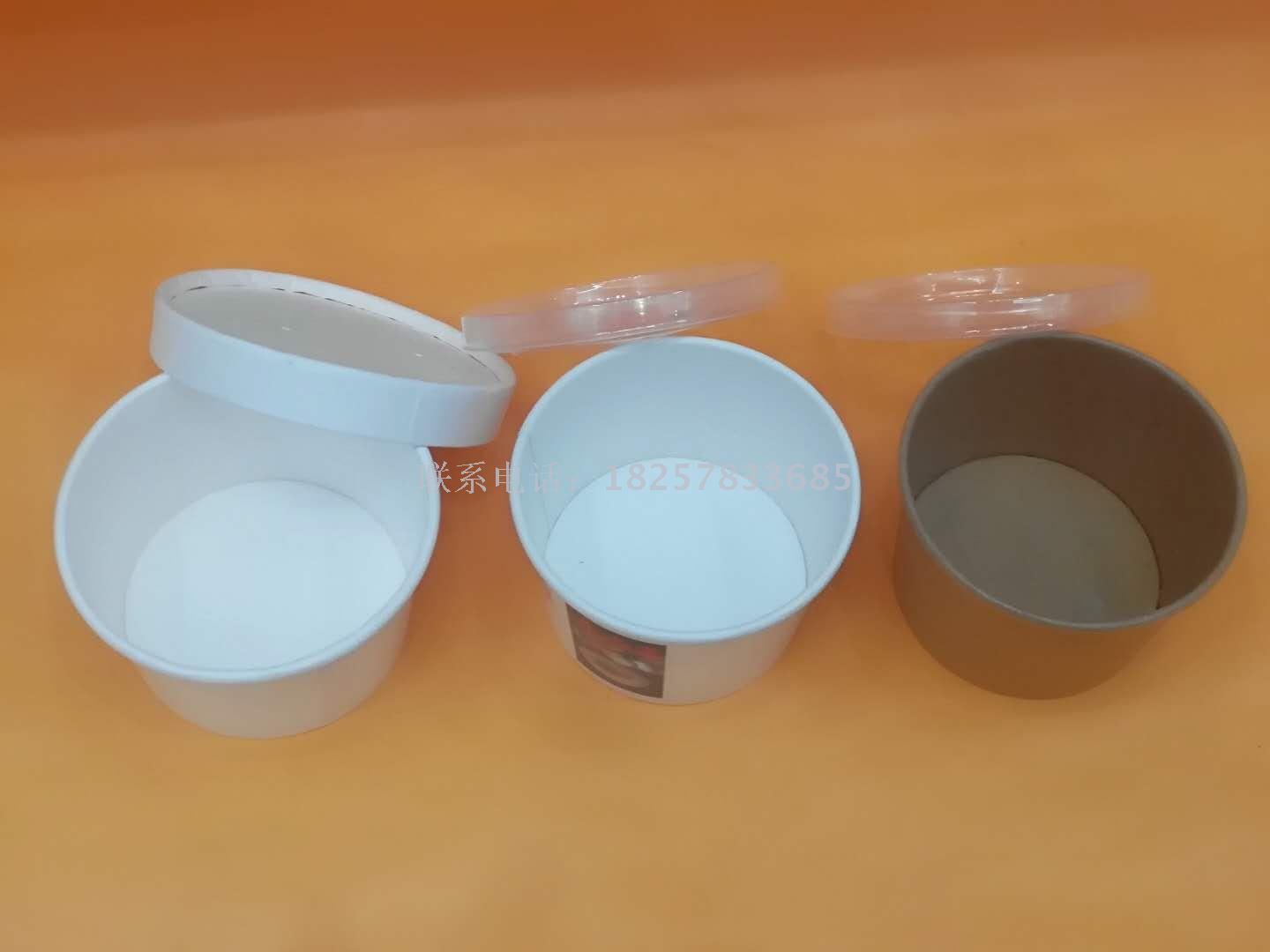 Disposable Kraft Paper 12Oz Soup Bucket Size Complete, Can Be Customized Logo