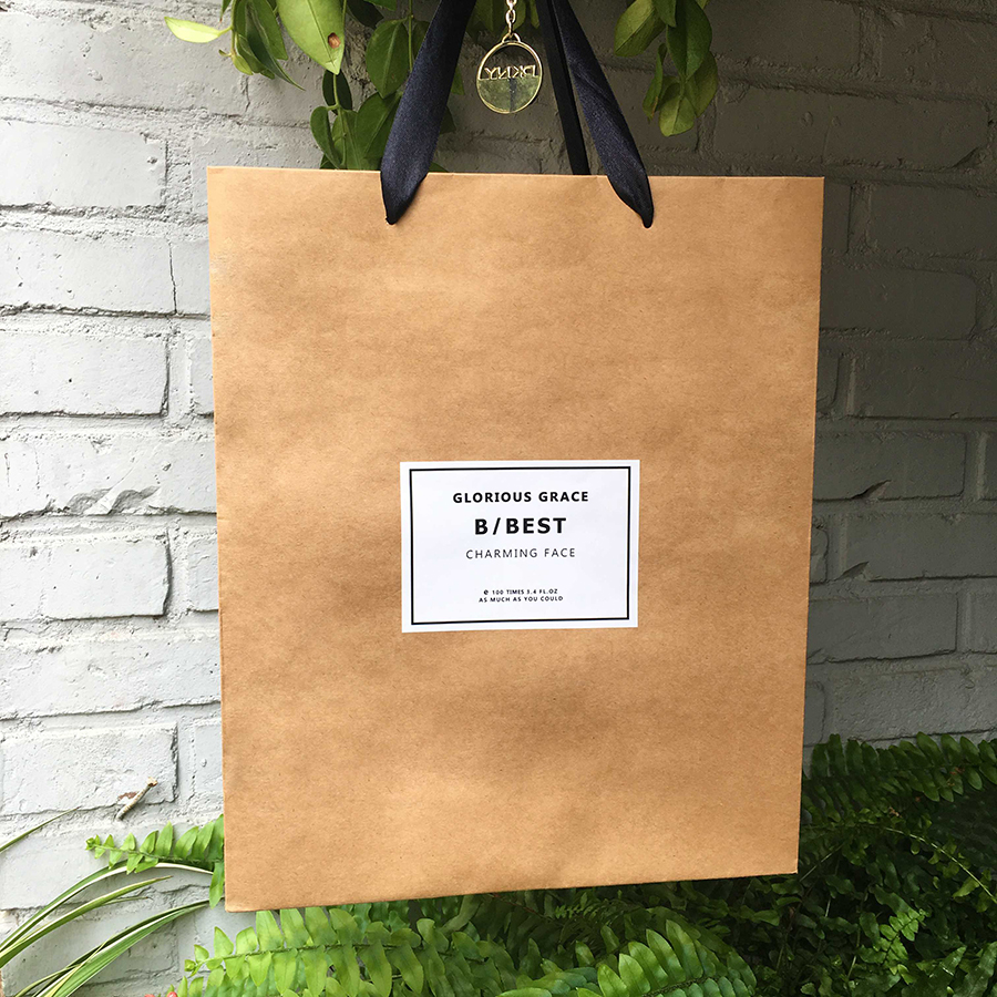 High-grade custom-made kraft paper bag, environmentally friendly portable shopping gift bag, paper bag