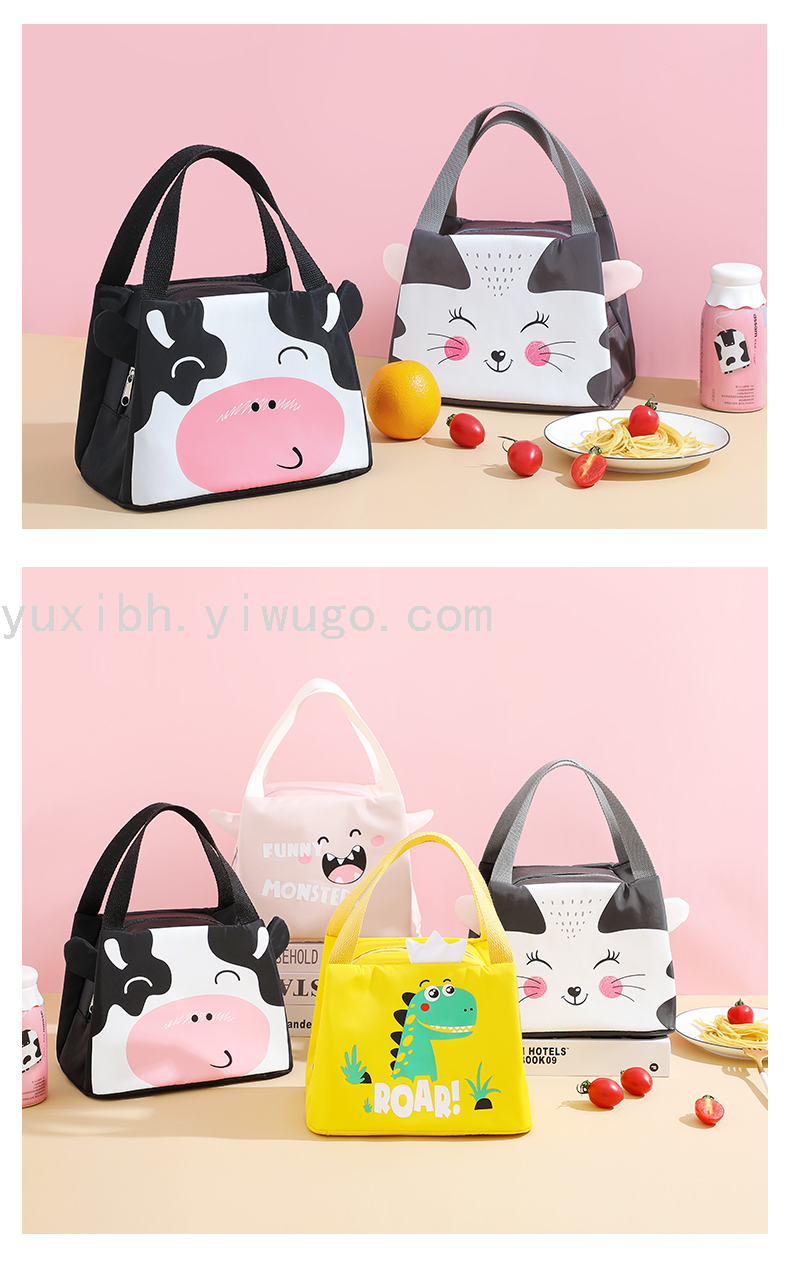 Japanese Style Thick Lunch Box Thermal Bag Bento Portable Aluminum Foil Bag Student Lunch Box Bag Japanese Style Thick Lunch Box Thermal Bag Bento Portable Aluminum Foil Bag Student Lunch Box Bag