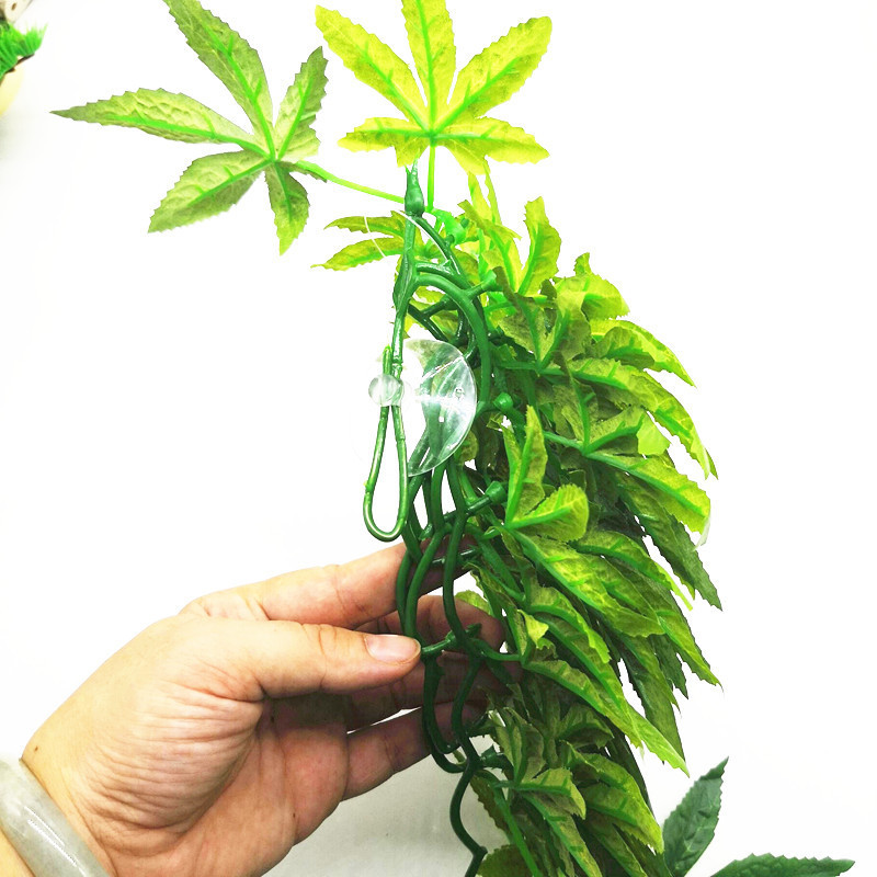 Simulation Aquatic Plants Climbing Pet Box Aquarium Fish Tank Landscaping Simulation Plants Simulation Rattan Simulation Aquatic Plants Climbing Pet Box Aquarium Fish Tank Landscaping Simulation Plants Simulation Rattan