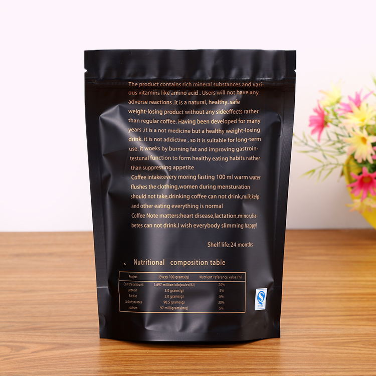 In Stock Wholesale Packing Bag Plastic Self-Supporting Composite Aluminum Foil Bag Food Zipper Bone Pulling Self-Sealing Coffee Envelope Bag In Stock Wholesale Packing Bag Plastic Self-Supporting Composite Aluminum Foil Bag Food Zipper Bone Pulling Self-Sealing Coffee Envelope Bag