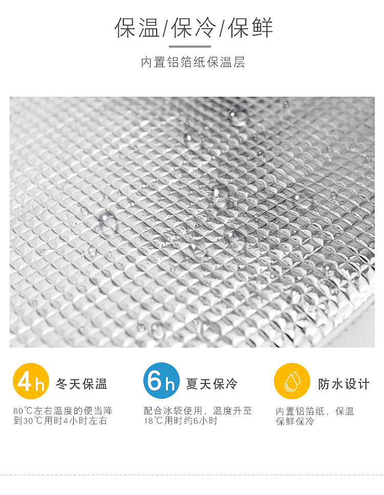 Factory Direct Sales Thermal Bag Bento Portable Aluminum Foil Bag with Rice Hand Bag Student Lunch Box Can Also Be Customized Factory Direct Sales Thermal Bag Bento Portable Aluminum Foil Bag with Rice Hand Bag Student Lunch Box Can Also Be Customized