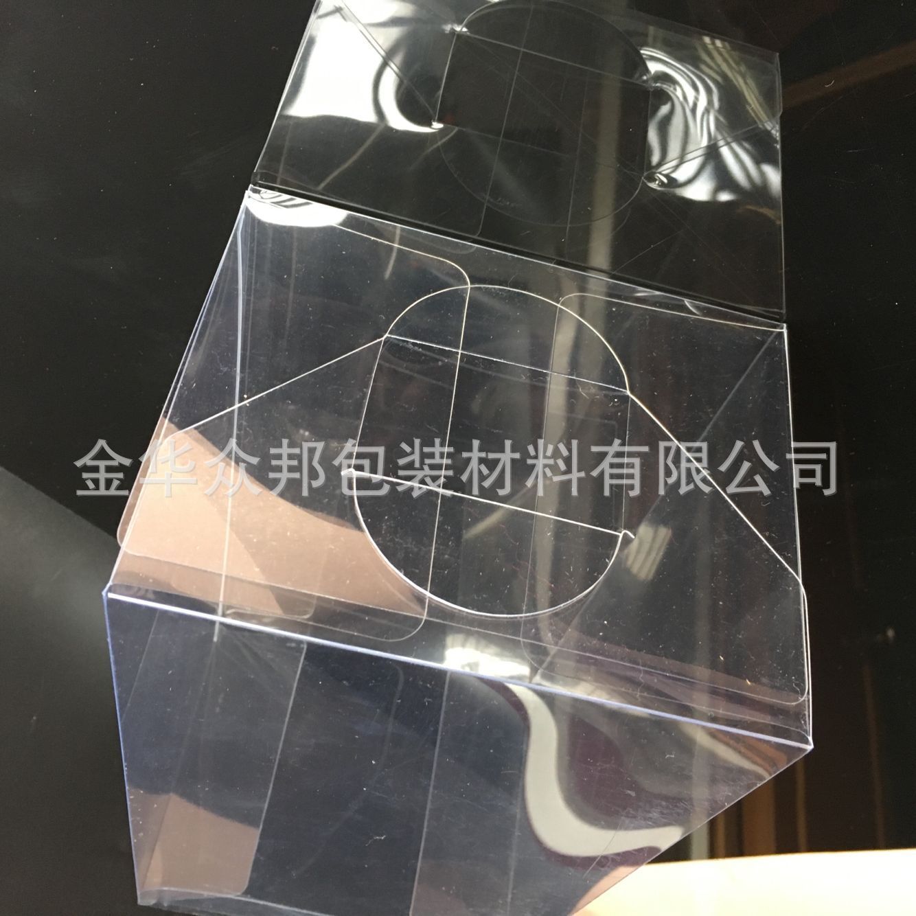 Transparent pet box folding box pet gift box set box customized Transparent pet box folding box pet gift box set box customized