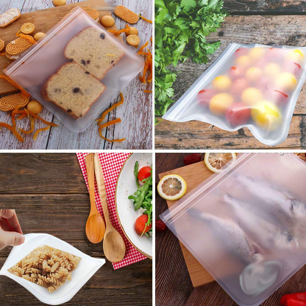 The Spot translucent frosted PEVA food plastic bag in refrigerator food storage plastic bag sealed the food bag
