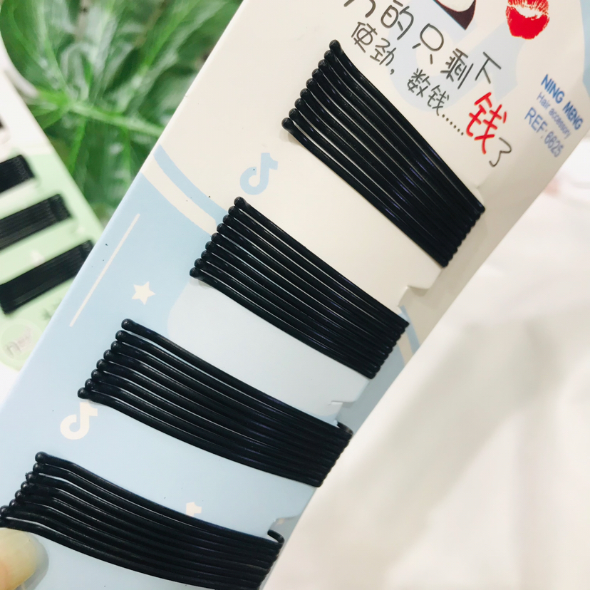 Net Red Card Black Wire Clip Hairpin Clip Black Clip Ordinary Hairpin Updo Net Red Card Black Wire Clip Hairpin Clip Black Clip Ordinary Hairpin Updo