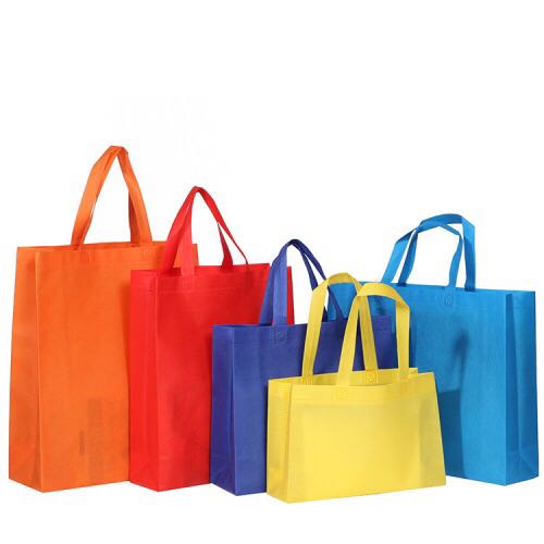 Nonwoven Fabric Bag Various Specifications Color Handbag Factory Direct Sales Non-Woven Bags Customization Tote Bag Environmental Protection