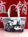 Factory direct coated cotton bag cotton bags Eiffel zipper nonwoven advertisement bags