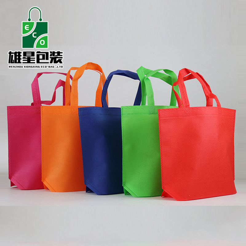 Color Printing Non-Woven Bags Customization Logo Film Shopping Nonwoven Bag Hot Pressing Colored Non-Woven Fabric Handbag Color Printing Non-Woven Bags Customization Logo Film Shopping Nonwoven Bag Hot Pressing Colored Non-Woven Fabric Handbag