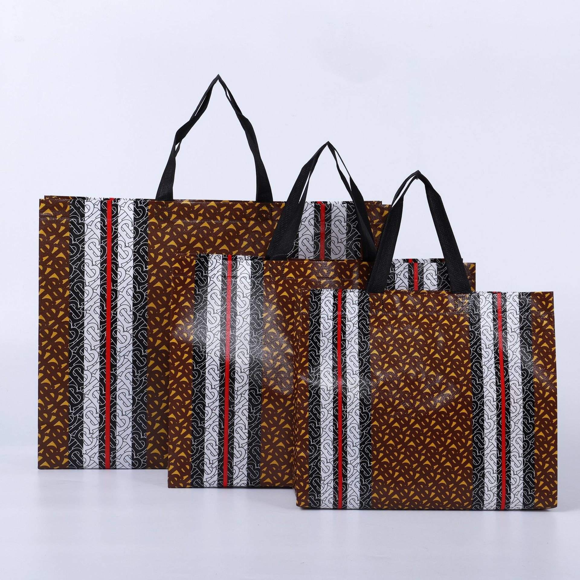 Currently Available Three-Dimensional Nonwoven Fabric Bag Manufacturers Specializing in the Production of Non-Woven Bags Customized Laminating Hand Bag Shopping Bags
