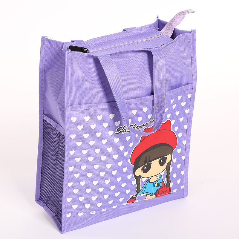 Custom Manufacturer of Non-Woven Bags Canvas Reticule Waterproof Woven Shopping Bag Nonwoven Fabric Bag One Product Dropshipping