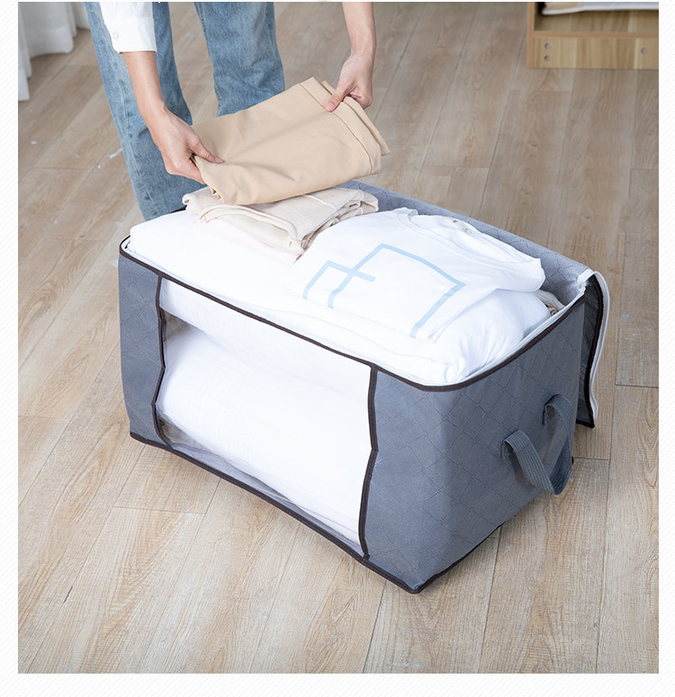 Amazon Quilt Organize and Organize Bags Clothes Dustproof Storage Bag Thickened and Breathable Moisture-Proof Nonwoven Fabric Bag Amazon Quilt Organize and Organize Bags Clothes Dustproof Storage Bag Thickened and Breathable Moisture-Proof Nonwoven Fabric Bag