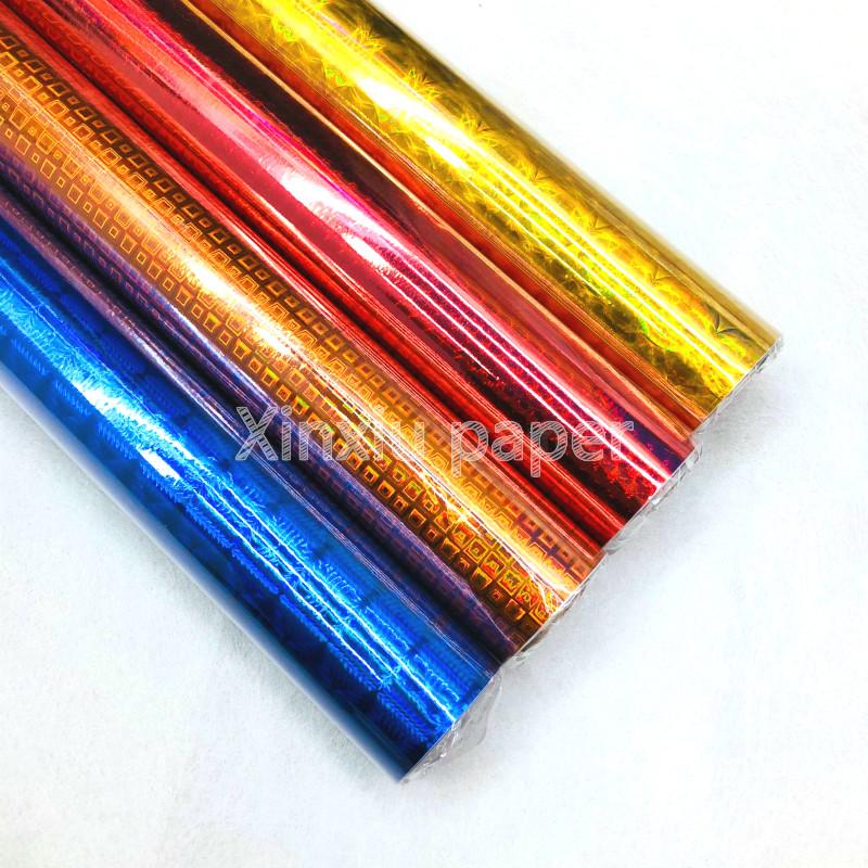 Laser film self-adhesive laser film gift package laser film 5M Laser film self-adhesive laser film gift package laser film 5M