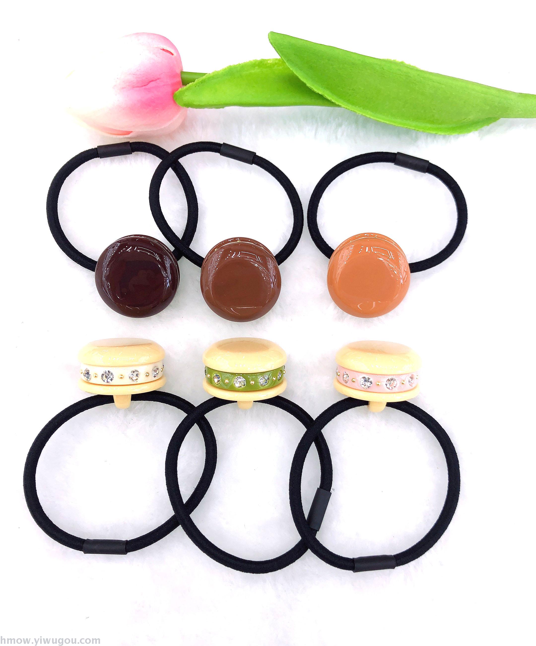 South Korea hot style Stall hair Hoop Women three layer Sandwich cake with diamond hair rope simple tie hair band hair ring South Korea hot style Stall hair Hoop Women three layer Sandwich cake with diamond hair rope simple tie hair band hair ring