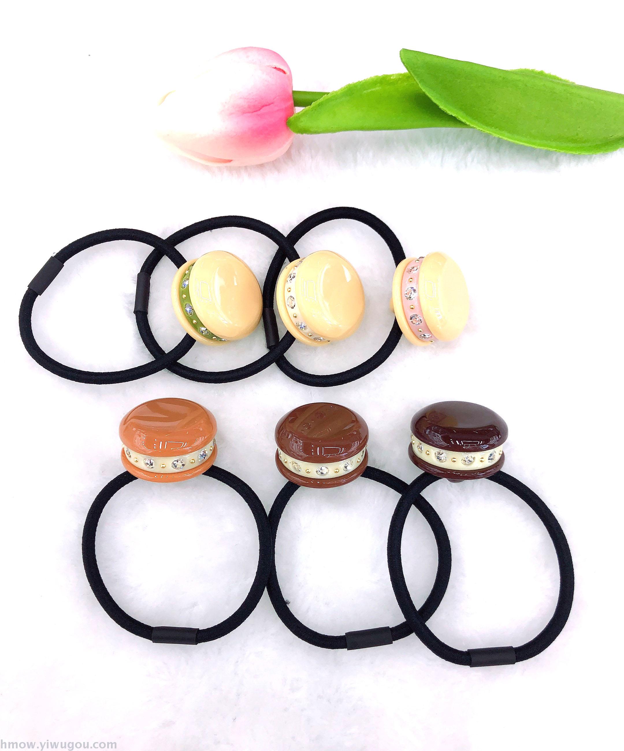 South Korea hot style Stall hair Hoop Women three layer Sandwich cake with diamond hair rope simple tie hair band hair ring South Korea hot style Stall hair Hoop Women three layer Sandwich cake with diamond hair rope simple tie hair band hair ring