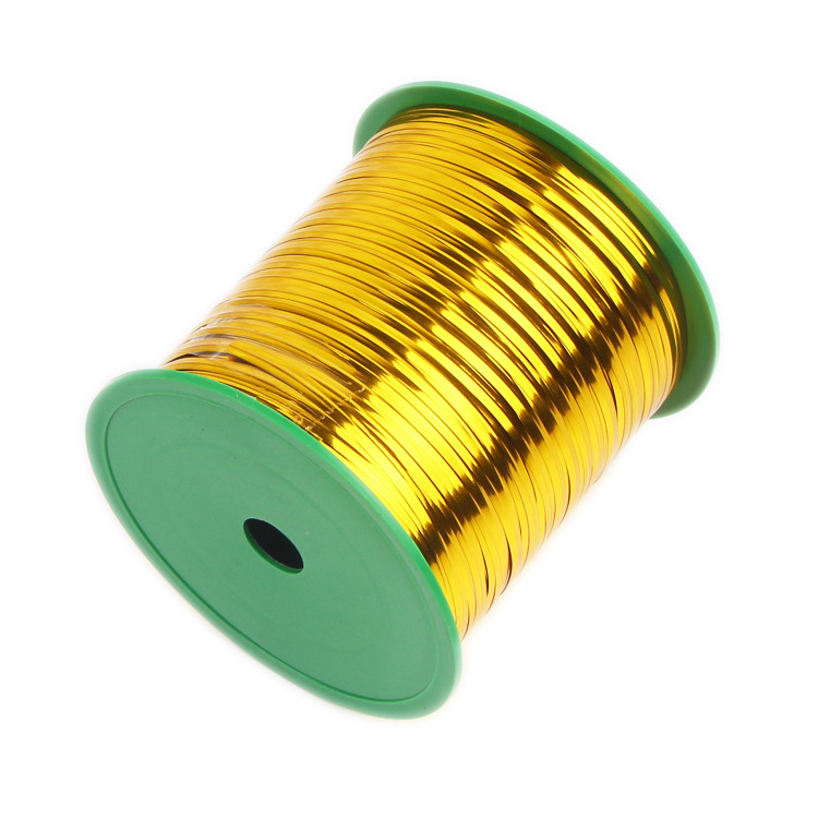 Golden Rope Gold and Silver Ribbon Gift Cake Packaging Bag Sealing Rope Tying Line Metal Wire Tie Strip Abrasive Belt