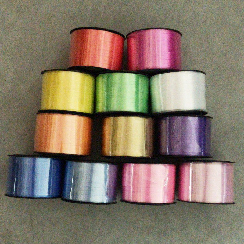 Laser Rugby Ribbon Balloon Ribbon Wedding Gifts Decoration Egg Roll Ball Ribbon Cake Rope Ribbon Reel
