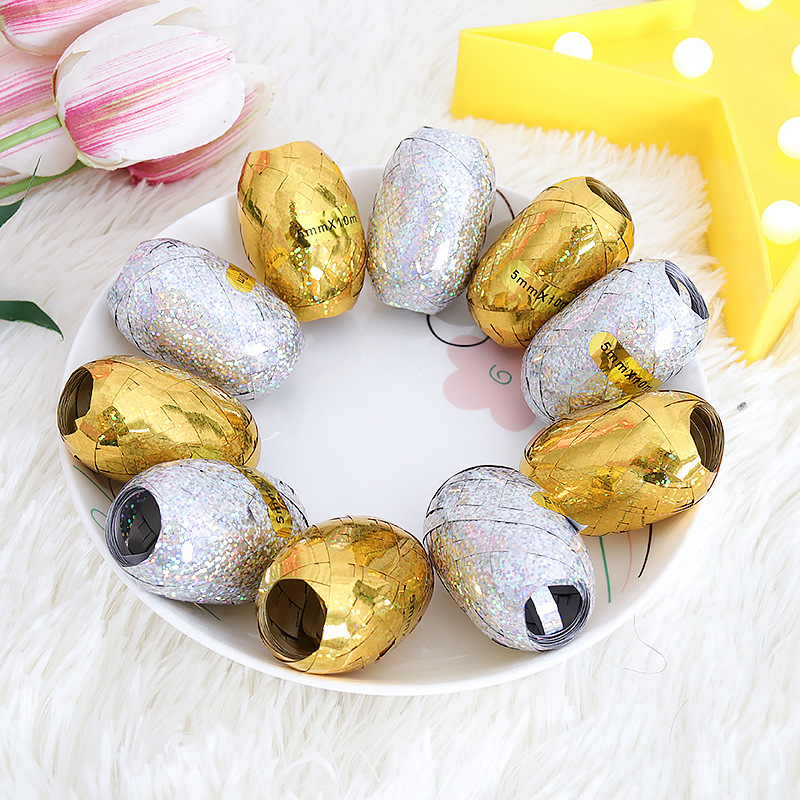 10 M Balloon Laser Ribbon Wedding Ribbon Ribbon Balloon Accessories Decorative Band Balloon Rope Cake Rope 10 M Balloon Laser Ribbon Wedding Ribbon Ribbon Balloon Accessories Decorative Band Balloon Rope Cake Rope