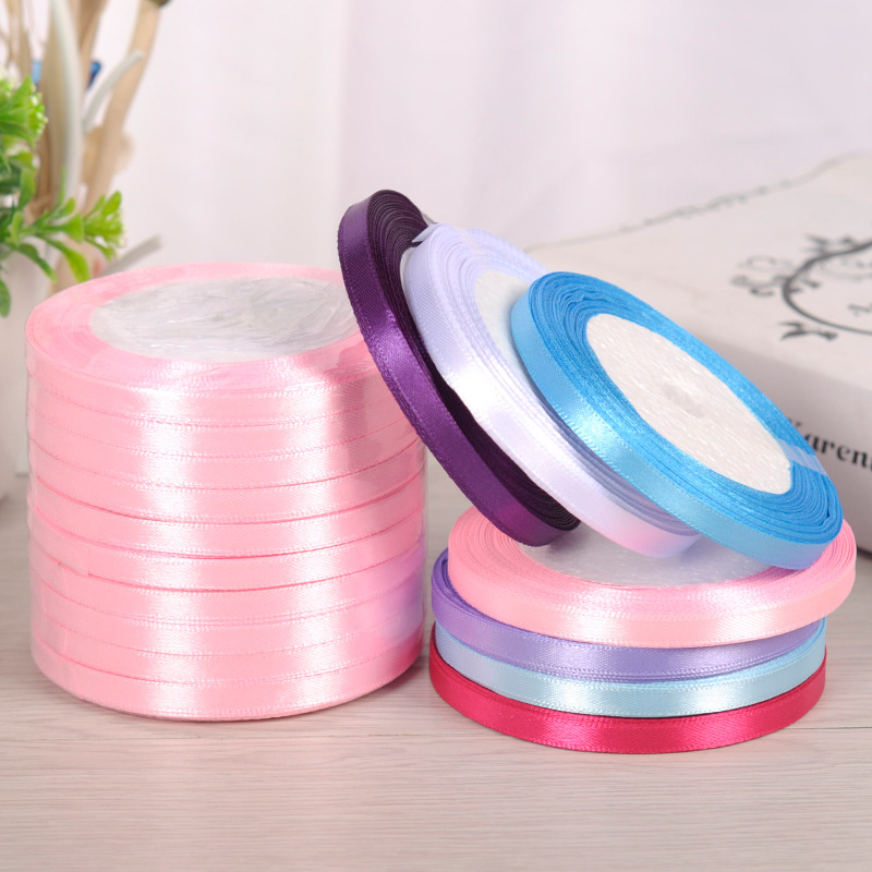 Wedding supplies ribbon wholesale macaron plastic ball cake box rope Wedding candy box accessories rope