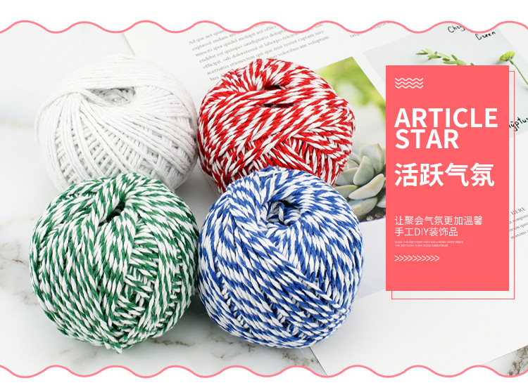 Cotton Thread Strapping Food Sausage Rice Dumplings Rope Moon Cake Tuck Box Packaged Silk with Ribbon 70 M Long Cotton Thread Strapping Food Sausage Rice Dumplings Rope Moon Cake Tuck Box Packaged Silk with Ribbon 70 M Long