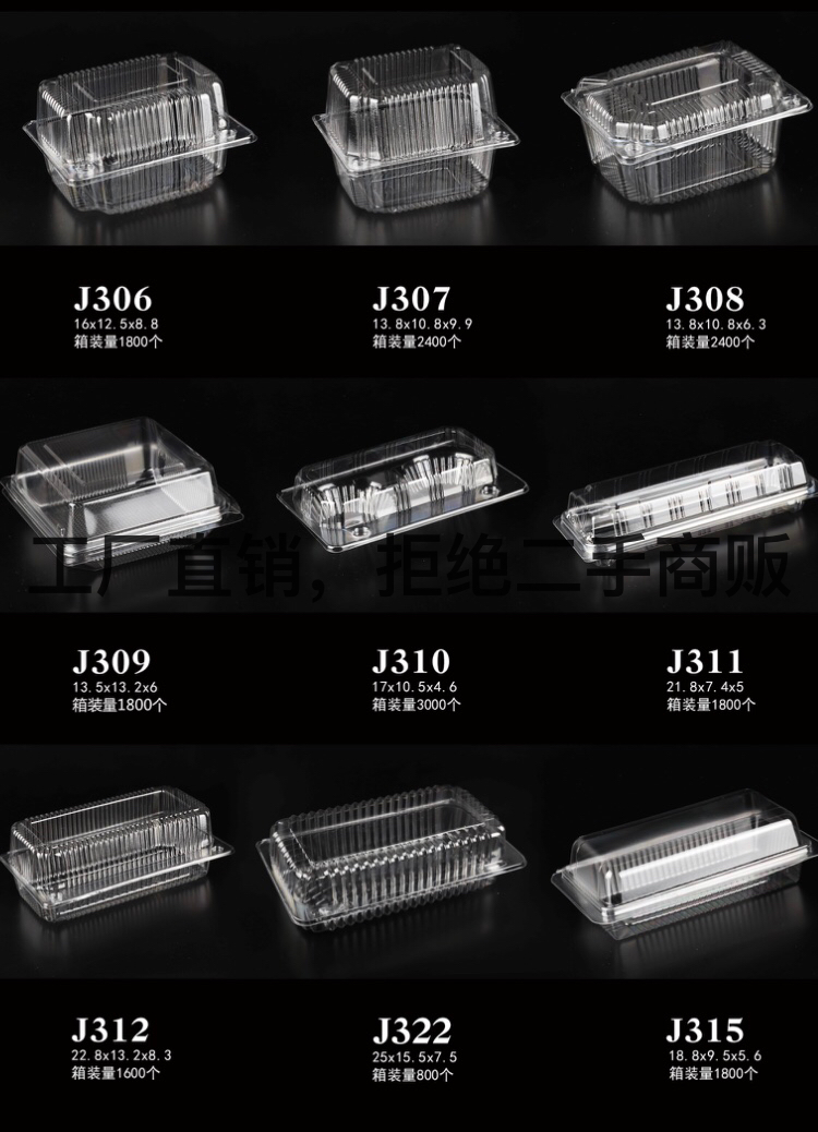 Blister Packaging Blister Box Transparent Box Food Packaging Box PVC Box Mooncake Holder Cake Box Gold