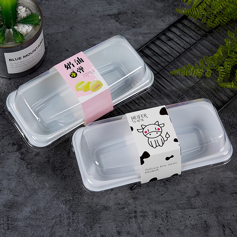 Baking Cake Roll Boxes Towel Roll Packing Box Blister Packaging Rectangular Plastic Box Transparent Plastic Cake Box Rolls Baking Cake Roll Boxes Towel Roll Packing Box Blister Packaging Rectangular Plastic Box Transparent Plastic Cake Box Rolls