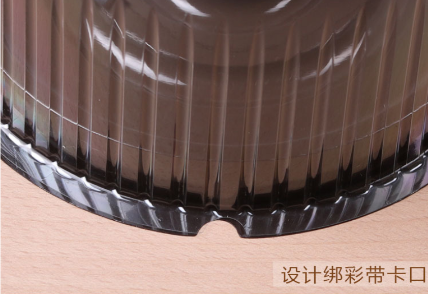 6 \"round brown baking pastry box pastry box Children's cake box blister packaging box