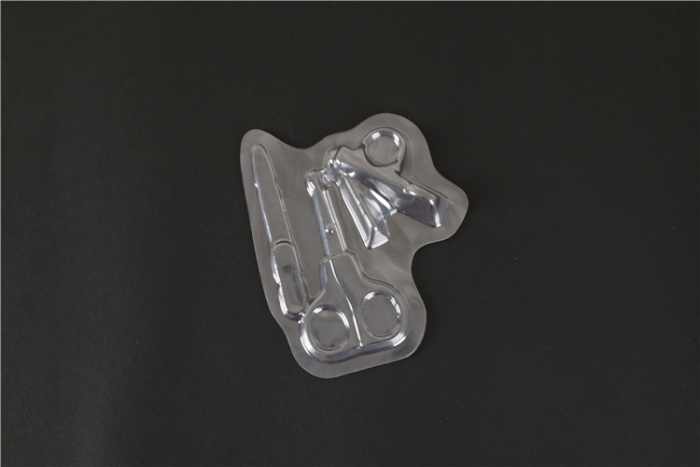 Scissors blister packaging box transparent plastic packaging box plastic box packaging box