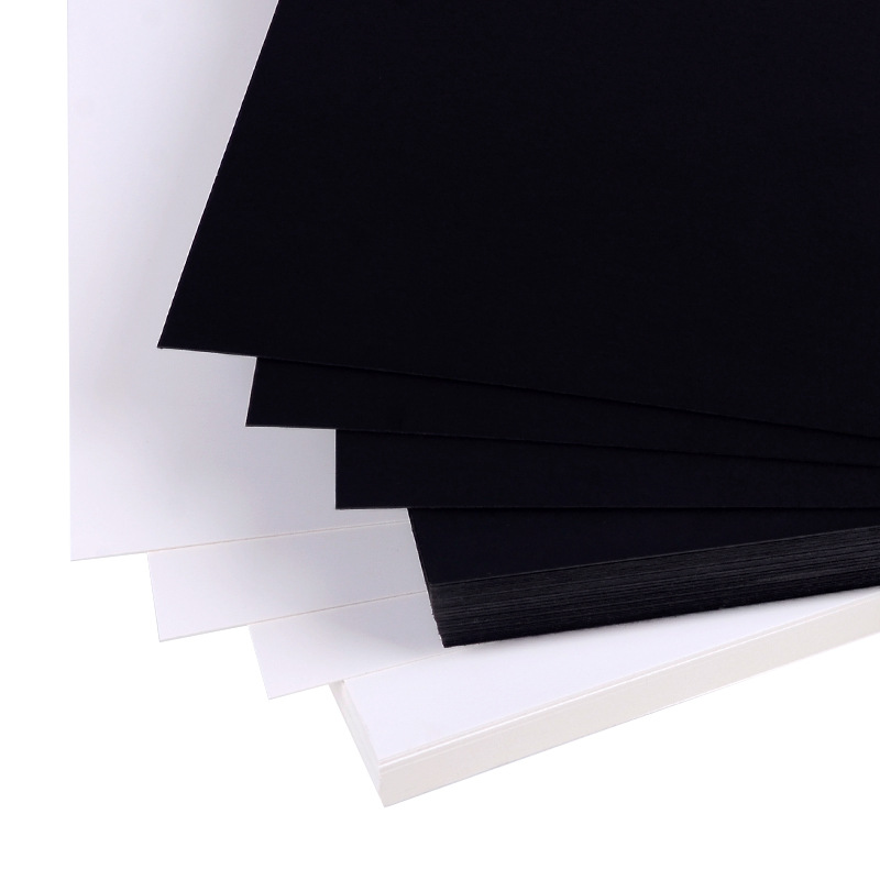 Black White Cardboard Wholesale 4K Black Paperboard 8 K200 G White Cardboard Drawing Paper A4 Printing Paper Copy Paper