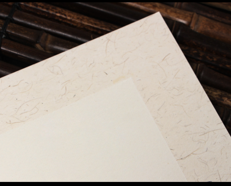Thickened Xuan Paper Soft Paperboard Processed Rice Paper Chinese Rice Paper Fan Xuan Paper Traditional Chinese Painting Cardboard Hemp Paper Lens Paper Blank round Paper 10 Sheets
