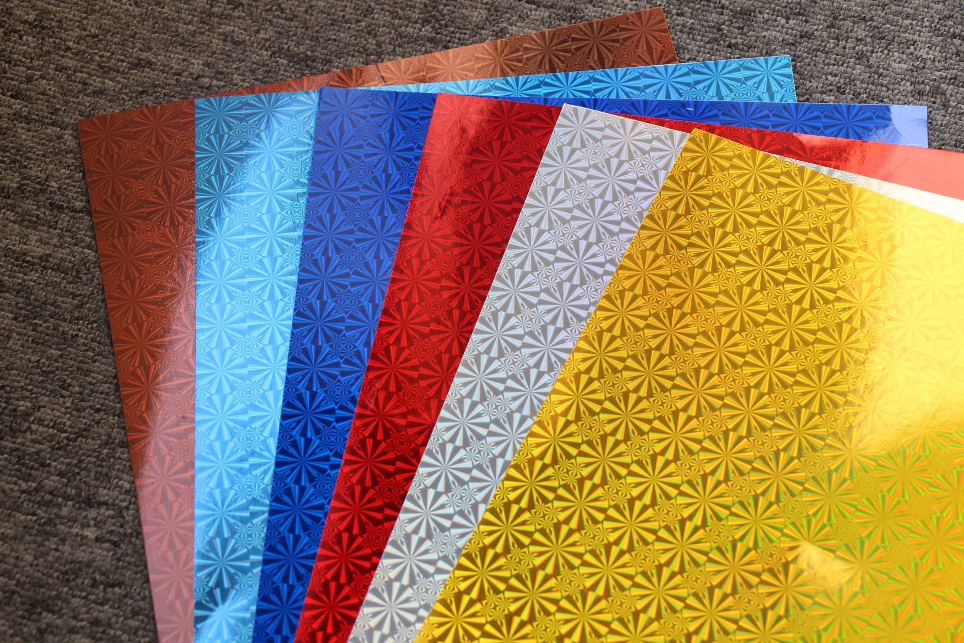 New type 210gA4 laser hand-made paperboard children's handmade paper cutting paper.