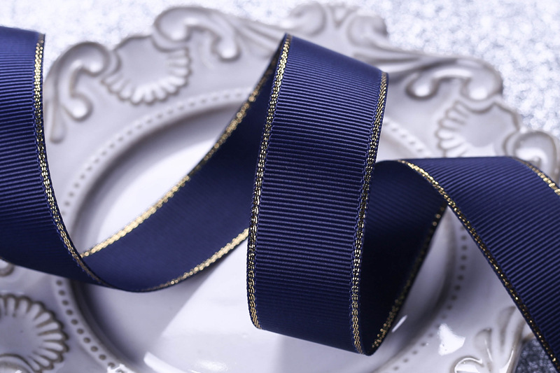 Golden Edge Thread Polyester Belt DIY Bow Hair Accessories Bouquet Cake Gift Box Packing Ribbon Clothing Accessories Ribbon Golden Edge Thread Polyester Belt DIY Bow Hair Accessories Bouquet Cake Gift Box Packing Ribbon Clothing Accessories Ribbon