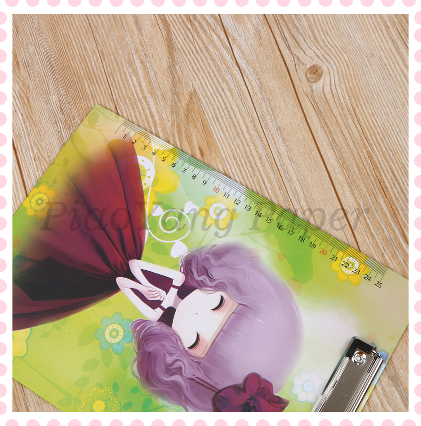 A4 paperboard folders students use stationery cartoon horizontal version Korean version of speech clip file notepad clip A4 paperboard folders students use stationery cartoon horizontal version Korean version of speech clip file notepad clip