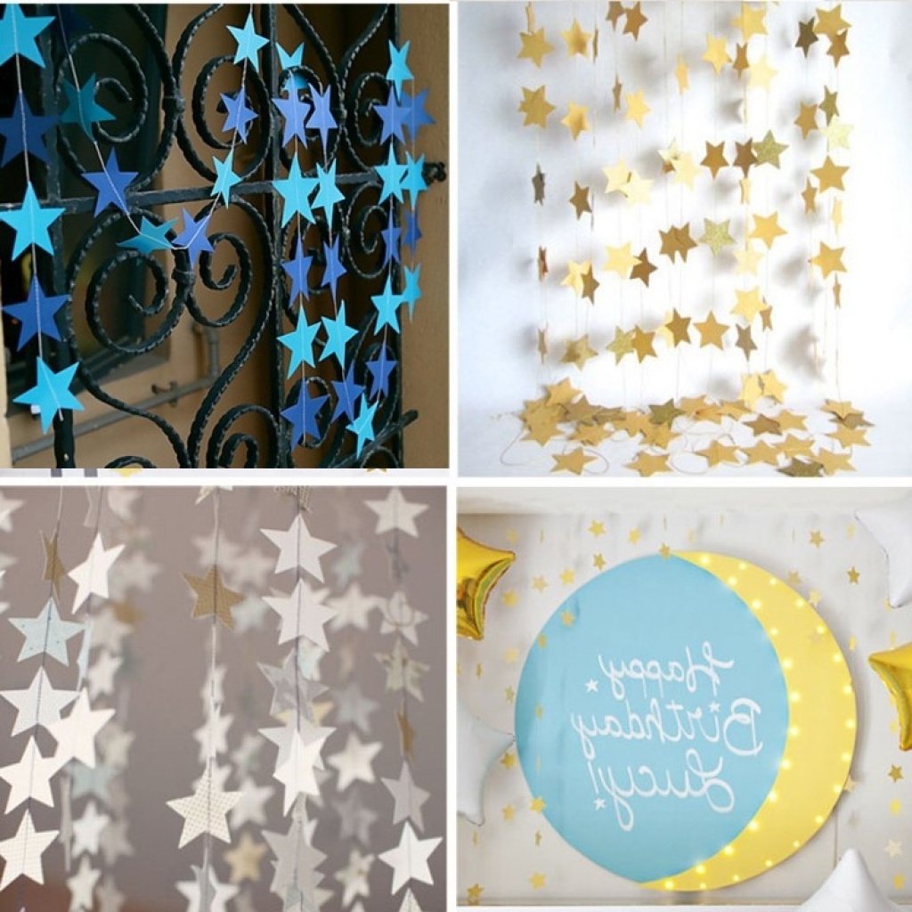 Creative Paperboard XINGX Ornaments Hanging Ornaments Pull Strip Wedding Party Festival Celebration Decorations Arrangement Latte Art Paper 3D