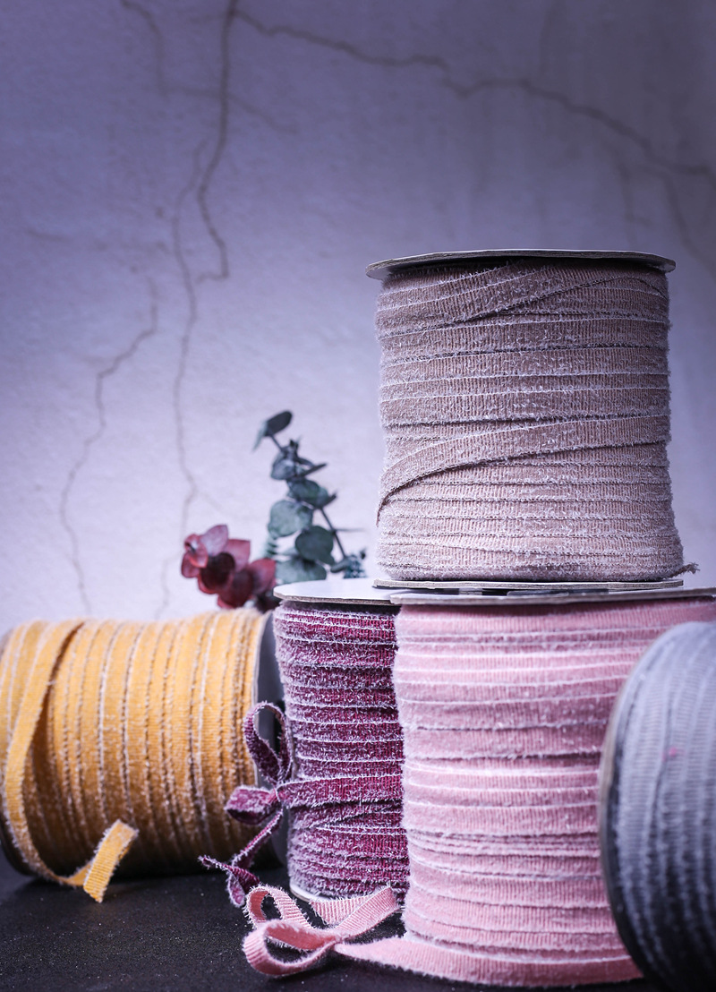 7mm Fringe Plush Band DIY Bow Hair Accessories Bouquet Gift Box Packing Ribbon Clothing Accessories Cotton Ribbon 7mm Fringe Plush Band DIY Bow Hair Accessories Bouquet Gift Box Packing Ribbon Clothing Accessories Cotton Ribbon