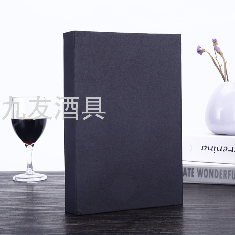 Acrylic Pen Shape Speedy Wine Decanter Hippocampus Knife Vacuum Stopper Bottle Opener Wine Set 4 PCs Paper Box Gift Set