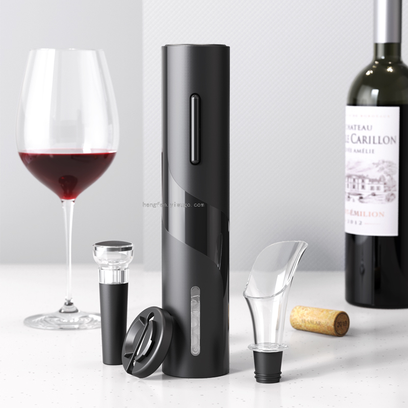 Gift Box Dry Battery Type Electric Bottle Opener with Cutting Foil Knife Wine Dispenser Pull-Type Vacuum Plug Gift Box Dry Battery Type Electric Bottle Opener with Cutting Foil Knife Wine Dispenser Pull-Type Vacuum Plug