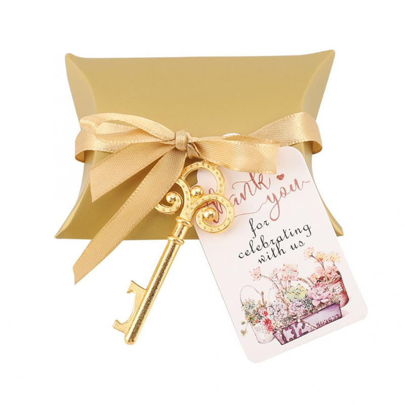 New Hot Sale Wedding Favors Creative Small Gift Key Bottle Opener Pendant Wedding Supplies Pillow Wedding Candies Box New Hot Sale Wedding Favors Creative Small Gift Key Bottle Opener Pendant Wedding Supplies Pillow Wedding Candies Box