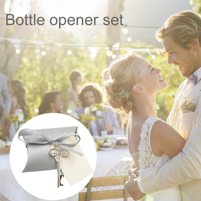 New Hot Sale Wedding Favors Creative Small Gift Key Bottle Opener Pendant Wedding Supplies Pillow Wedding Candies Box New Hot Sale Wedding Favors Creative Small Gift Key Bottle Opener Pendant Wedding Supplies Pillow Wedding Candies Box