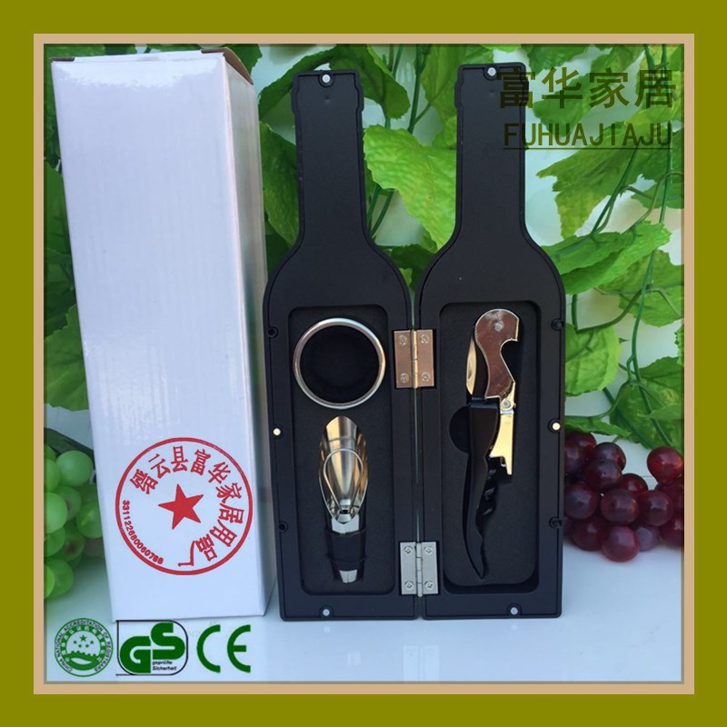 Fuhuafei Wine Set Wine Bottle Five-Piece Wine Tool Box Bottle Opener Wine High-End Wine Set Gift Fuhuafei Wine Set Wine Bottle Five-Piece Wine Tool Box Bottle Opener Wine High-End Wine Set Gift