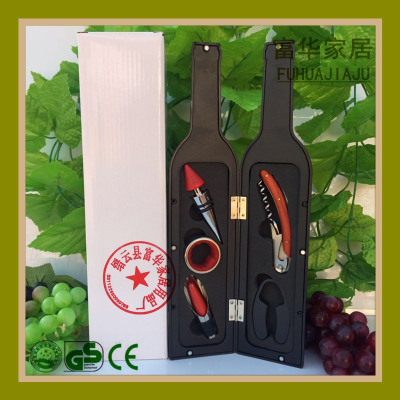 Fuhuafei Wine Set Wine Bottle Five-Piece Wine Tool Box Bottle Opener Wine High-End Wine Set Gift Fuhuafei Wine Set Wine Bottle Five-Piece Wine Tool Box Bottle Opener Wine High-End Wine Set Gift