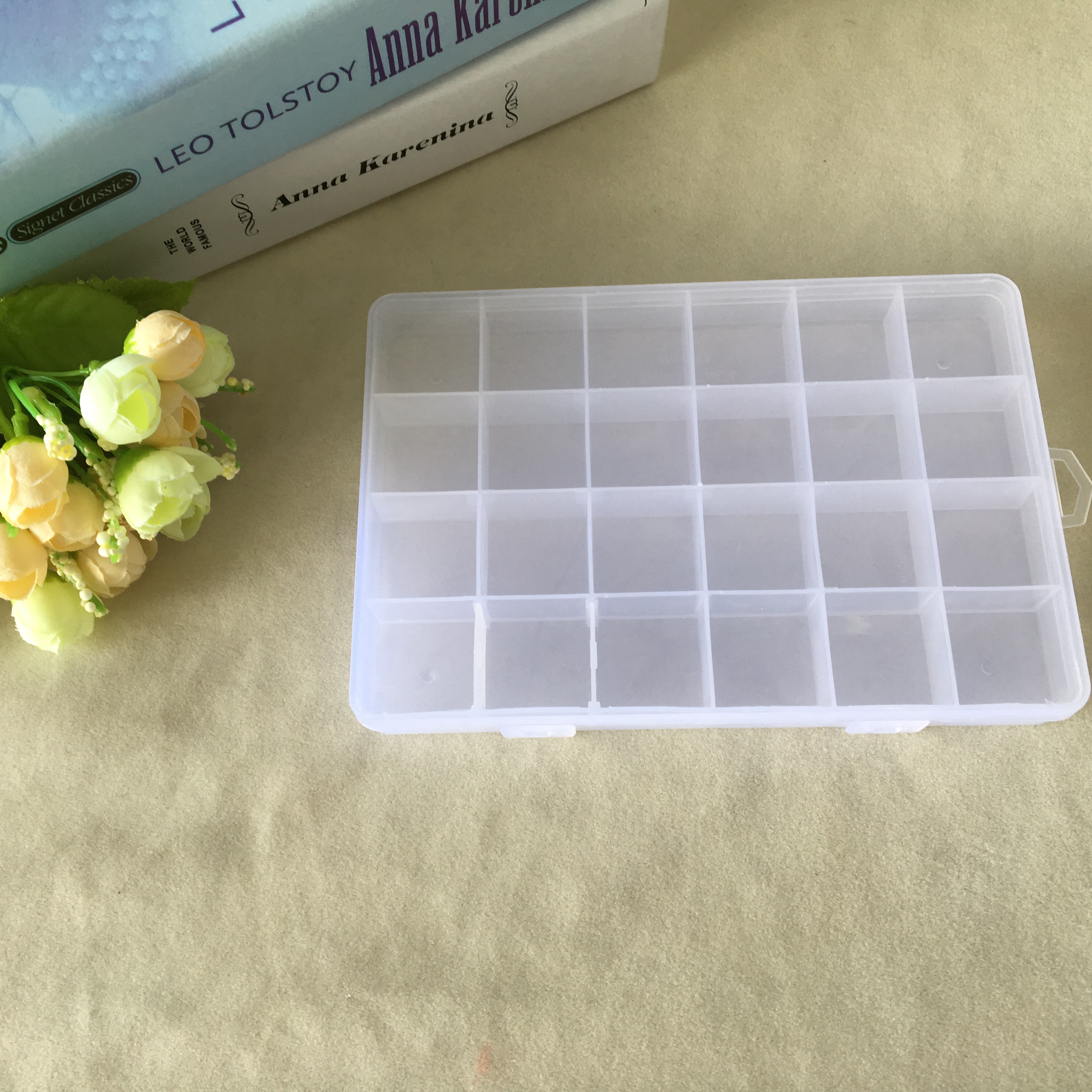 Multi function storage box of 24 case storage box jewelry box