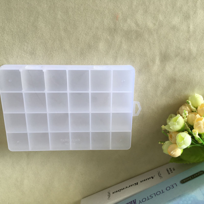 Multi function storage box of 24 case storage box jewelry box Multi function storage box of 24 case storage box jewelry box