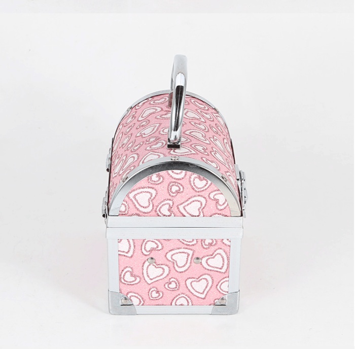 Mirror box jewelry box jewelry storage box bride love makeup box Mirror box jewelry box jewelry storage box bride love makeup box